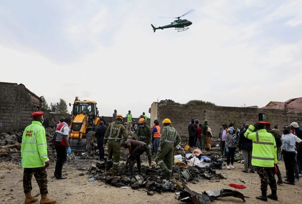 Two Aircraft Crashes Rock Kenya: Military Helicopter and AMREF Plane Go Down Near Nairobi